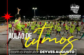 Vem aí o Aulão de Ritmos!